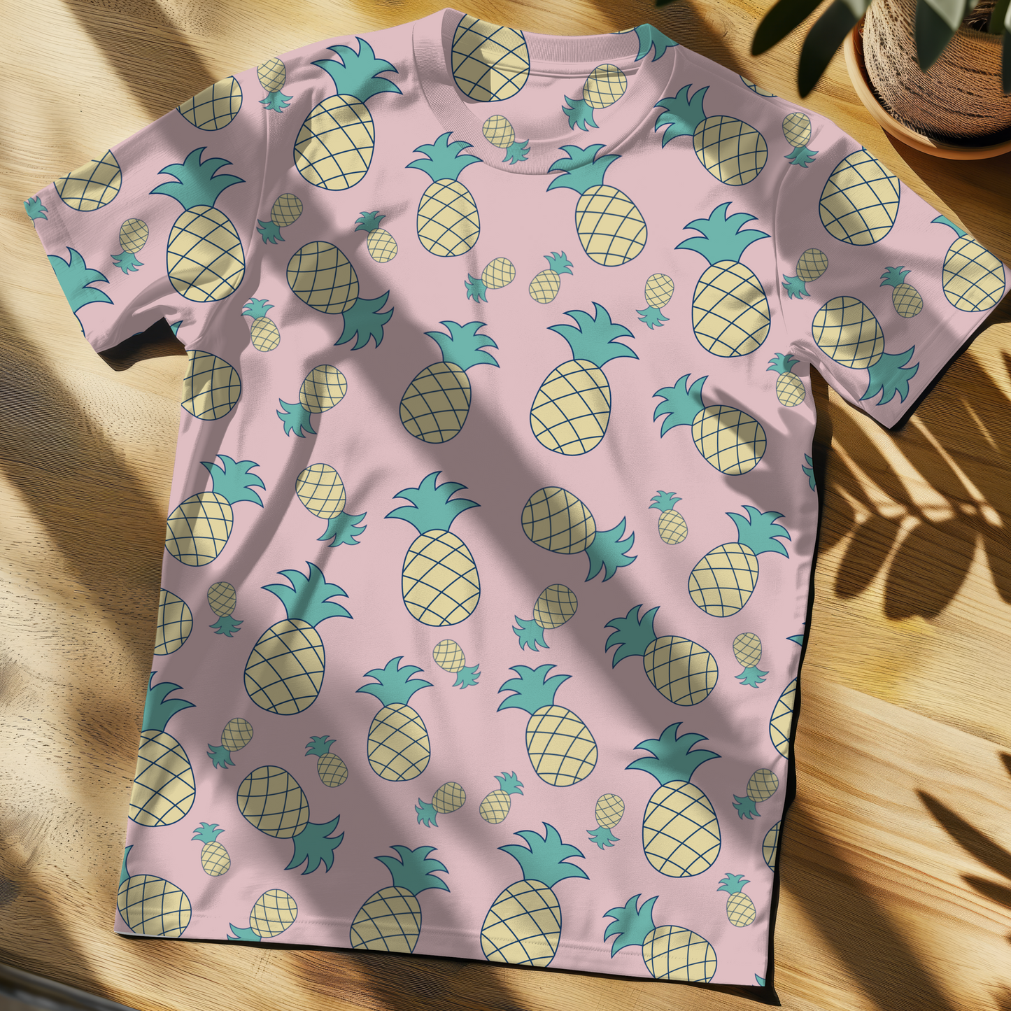 Pineapple Tee (Pink)