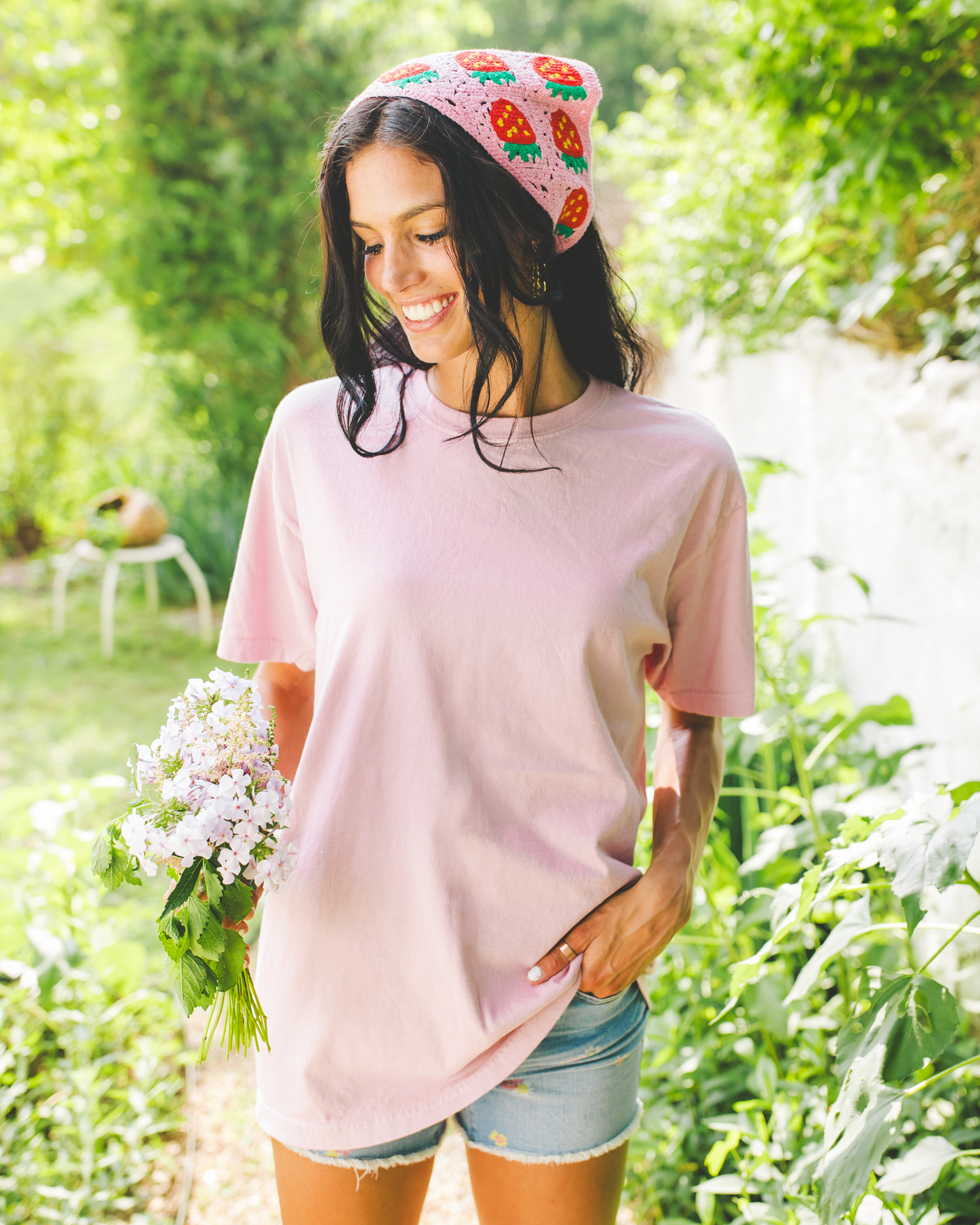 Light Pink Short Sleeve T-shirt