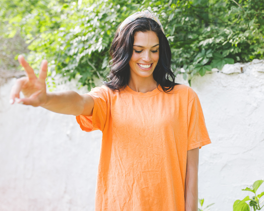 Orange Short Sleeve T-shirt